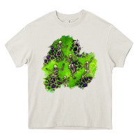 Cream halloween patch 3 Heavy Core Tee - BundleAndBundleShop
