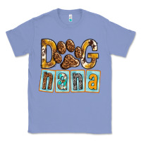 Colony Blue Dog Nana with Paw Classic Tee - texasbilliewilder