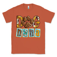 Copper Dog Nana with Paw Classic Tee - texasbilliewilder