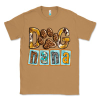 Toasted Coconut Dog Nana with Paw Classic Tee - texasbilliewilder