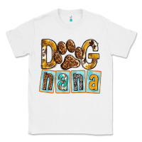 White Dog Nana with Paw Classic Tee - texasbilliewilder