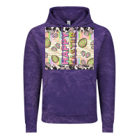 Cloud Purple happy easter with cowhide Vintage Hoodie - TumblerDesignByShophia