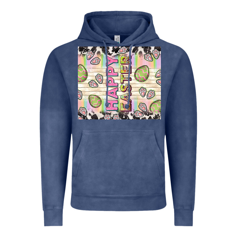 Happy Easter With Cowhide Vintage Hoodie by TumblerDesignByShophia | Teevron