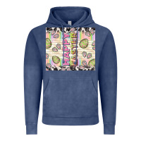 Vintage Denim happy easter with cowhide Vintage Hoodie - TumblerDesignByShophia