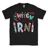 Black wife mom rn registered nurse Classic Tee - RanaPortraitStore