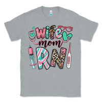 Heather Grey wife mom rn registered nurse Classic Tee - RanaPortraitStore