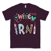 Plum wife mom rn registered nurse Classic Tee - RanaPortraitStore