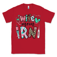 Red wife mom rn registered nurse Classic Tee - RanaPortraitStore