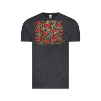 Vintage Black Easter Butterflies Background Vintage Tee - RanaPortraitStore