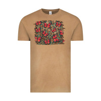 Vintage Camel Easter Butterflies Background Vintage Tee - RanaPortraitStore