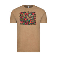 Vintage Coffee Easter Butterflies Background Vintage Tee - RanaPortraitStore