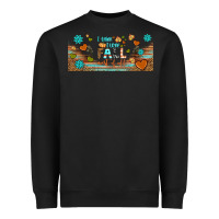 Black i think i love fall most of all libbey glass Heavyweight Sweatshirt - BundleAndBundleShop