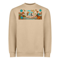 Mushroom i think i love fall most of all libbey glass Heavyweight Sweatshirt - BundleAndBundleShop