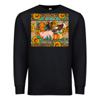 Black Fall Coop Animals Premium Sweatshirt - Artiststas