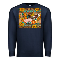 Navy Fall Coop Animals Premium Sweatshirt - Artiststas