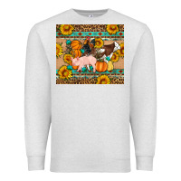 Oatmeal Heather Fall Coop Animals Premium Sweatshirt - Artiststas