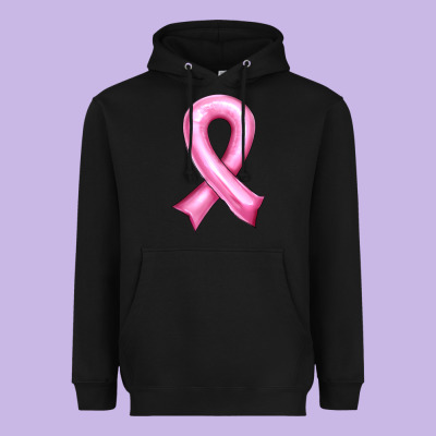 Balloon Cancer Ribbon Heavyweight Hoodie Designed By Artiststas