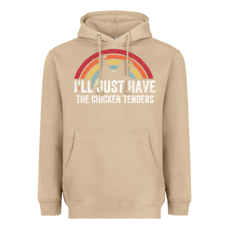 I'll Just Have The Chicken Tenders Heavyweight Hoodie by lanVoArt | Teevron