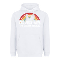 White I'll Just Have The Chicken Tenders Heavyweight Hoodie - lanVoArt