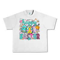 Lunar Rock Happy Easter Egg Nurse Urban Heavy Tee - HowdyJamesFarm