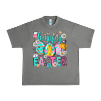 Tornado Happy Easter Egg Nurse Urban Heavy Tee - HowdyJamesFarm