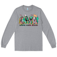 Heather Grey certified medical assistant Long Sleeve Tee - CowGirlArtShop