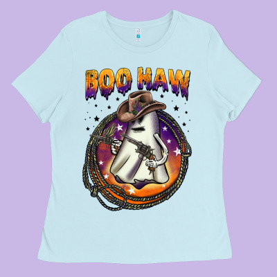 Boo Haw Ladies Tee Designed By Barkaloodesign