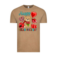 Vintage Coffee happy valentines day Valentine's Day Vintage Tee - HowdyJamesFarm