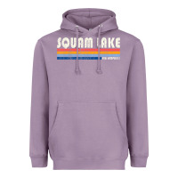 Lavender Vintage 70S 80S Style Squam Lake Nh Heavyweight Hoodie - lanVoArt