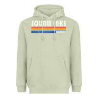 Matcha Vintage 70S 80S Style Squam Lake Nh Heavyweight Hoodie - lanVoArt