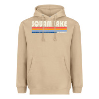 Mushroom Vintage 70S 80S Style Squam Lake Nh Heavyweight Hoodie - lanVoArt