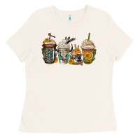 Bone bull skull western coffee cups Ladies Tee - Jasminsmagicworld