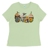 Matcha bull skull western coffee cups Ladies Tee - Jasminsmagicworld