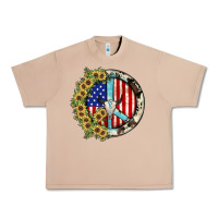 Burro Peace sign Urban Heavy Tee - JahusDesignShop