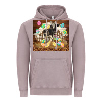Vintage Zinc cow and chick easter Vintage Hoodie - TumblerDesignByShophia