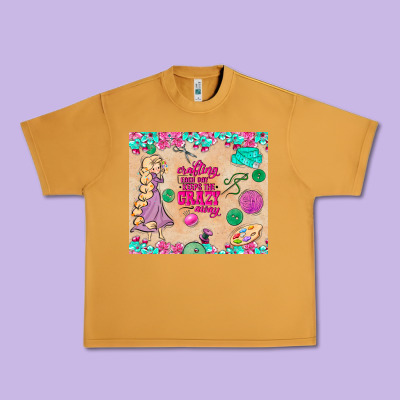 Sewing Crafting Each Day Keeps The Crazy Away Urban Heavy Tee Designed By Tumblerdesignbyshophia
