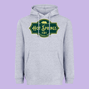 Hot Springs National Park Arkansas Nature Bear Hike Outdoors Heavyweight Hoodie Designed By Lanvoart