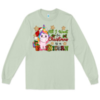 Matcha all i want for christmas is a unicorn Long Sleeve Tee - CowGirlArtShop