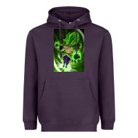 Plum legendary broly supersaiyajin poster travel Heavyweight Hoodie - lanVoArt
