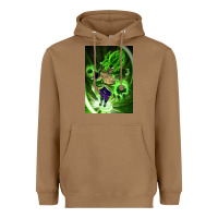 Toasted Coconut legendary broly supersaiyajin poster travel Heavyweight Hoodie - lanVoArt