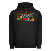 Pigment Black joy with christmas elf stitch Urban Hoodie - AdoDesignShop