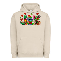 Pigment French Oak joy with christmas elf stitch Urban Hoodie - AdoDesignShop