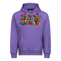 Tulip joy with christmas elf stitch Urban Hoodie - AdoDesignShop