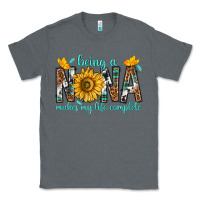 Charcoal Heather Being a Nana Makes My Life Complete Classic Tee - texasbilliewilder