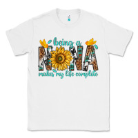 White Being a Nana Makes My Life Complete Classic Tee - texasbilliewilder