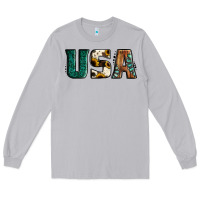 Moon Dust usa basic bold font western Long Sleeve Tee - Jasminsmagicworld