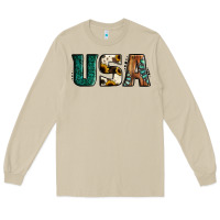 Mushroom usa basic bold font western Long Sleeve Tee - Jasminsmagicworld