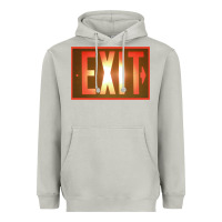 Moon Dust exit sign   hippie Heavyweight Hoodie - lanVoArt