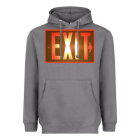 Storm exit sign   hippie Heavyweight Hoodie - lanVoArt