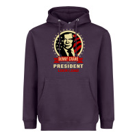 Plum dennycranedennycranethepresidentlocknload   music Heavyweight Hoodie - lanVoArt